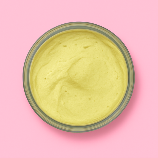 Original shea butter, whipped and unrefined in a tub
